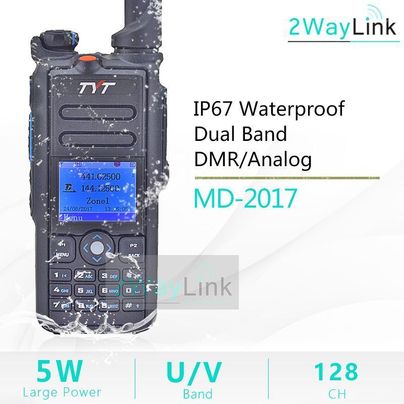 TYT MD-2020 Dual Band DMR Analog digital two way Radio 136-174MHz 400-480MHz md2020 Color Display with GPS Programming Cable1
TYT MD-2020 Dual Band DMR Analog digital two way Radio 136-174MHz 400-480MHz md2020 Color Display with GPS Programming Cable1