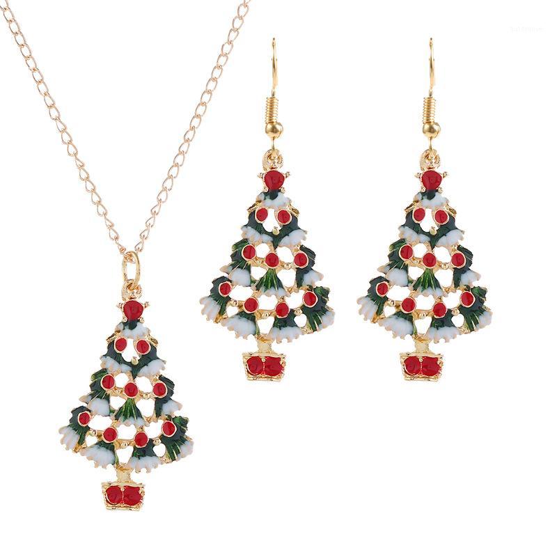 Christmas Necklace Colorful Christmas Tree Christmas Gifts Earrings Necklace Set New Arrival Lovely Girl Fine Jewelry1, Gold
Christmas Necklace Colorful Christmas Tree Christmas Gifts Earrings Necklace Set New Arrival Lovely Girl Fine Jewelry1, Gold
