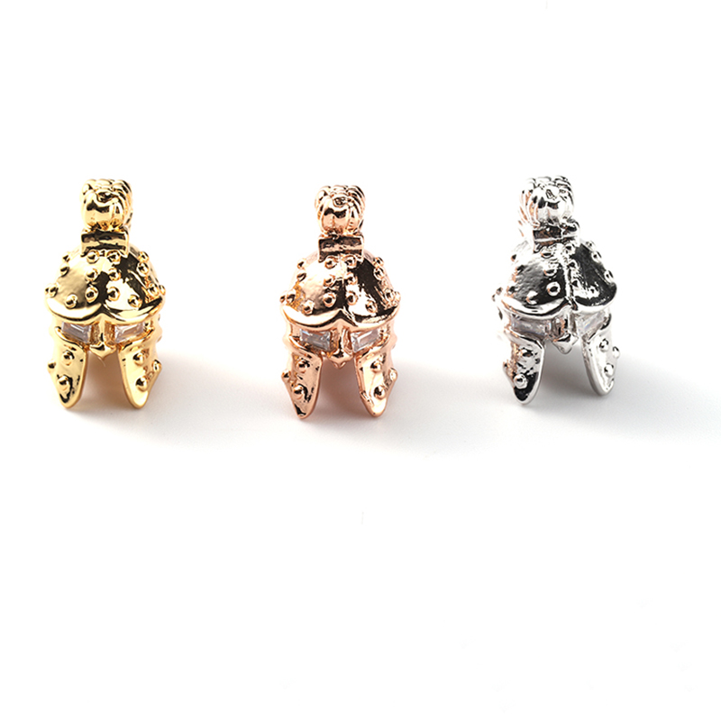 1 Pair Singreal DIY Jewelry Making Findings Copper Charm Soldier Helmet shaped Brass Beads for Bracelet
1 Pair Singreal DIY Jewelry Making Findings Copper Charm Soldier Helmet shaped Brass Beads for Bracelet