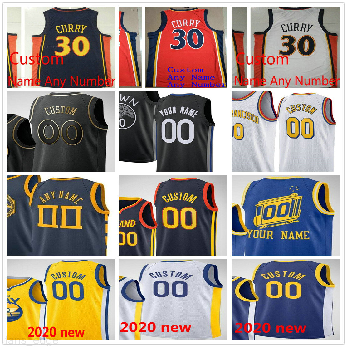 Custom Printed Stephen 30 Klay Curry 11 Thompson #33 Wiseman Draymond 23 Green Kelly 12 Oubre Jr. Men Woman Kids Basketball Jerseys, Black;red 
Custom Printed Stephen 30 Klay Curry 11 Thompson #33 Wiseman Draymond 23 Green Kelly 12 Oubre Jr. Men Woman Kids Basketball Jerseys, Black;red