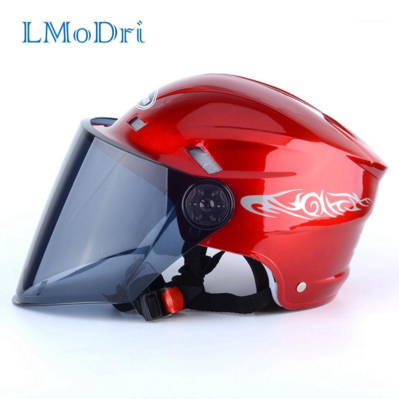 LMoDri Motorbike Open Face Half Helmet Electric Bicycle Riding Helmet Motorcycle Unisex Breathable Sunscreen Summer1, Black
LMoDri Motorbike Open Face Half Helmet Electric Bicycle Riding Helmet Motorcycle Unisex Breathable Sunscreen Summer1, Black