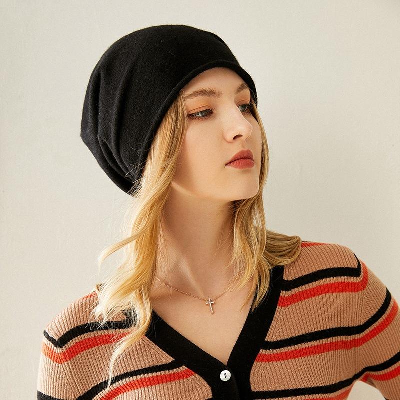 Winter Autumn 100% Cashmere Hat Solid color Fashion Super Warm Soft Pure Cashmere Hat Women knitted Head
Winter Autumn 100% Cashmere Hat Solid color Fashion Super Warm Soft Pure Cashmere Hat Women knitted Head