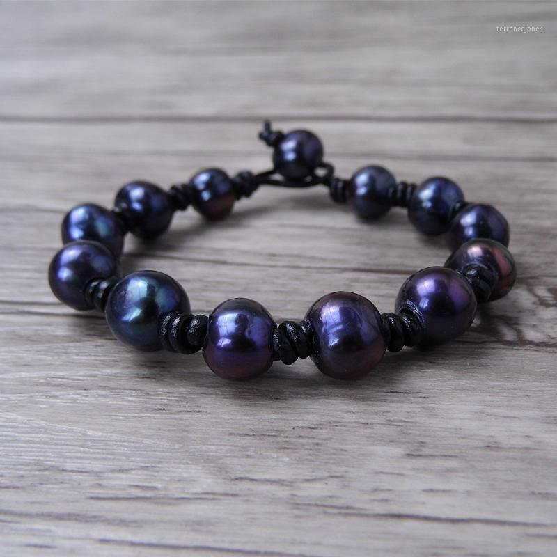 Tennis Balck Pearl Beads Bracelet Leather Boho Wrap Men Real Freshwater 5 Wraps Jewelry Yoga Jewelry1
Tennis Balck Pearl Beads Bracelet Leather Boho Wrap Men Real Freshwater 5 Wraps Jewelry Yoga Jewelry1