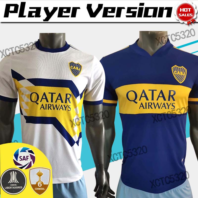 2021 player version Boca Juniors soccer jersey TEVEZ DE ROSSI 20/21 men home away soccer shirt customized Football uniforms, No name no number
2021 player version Boca Juniors soccer jersey TEVEZ DE ROSSI 20/21 men home away soccer shirt customized Football uniforms, No name no number