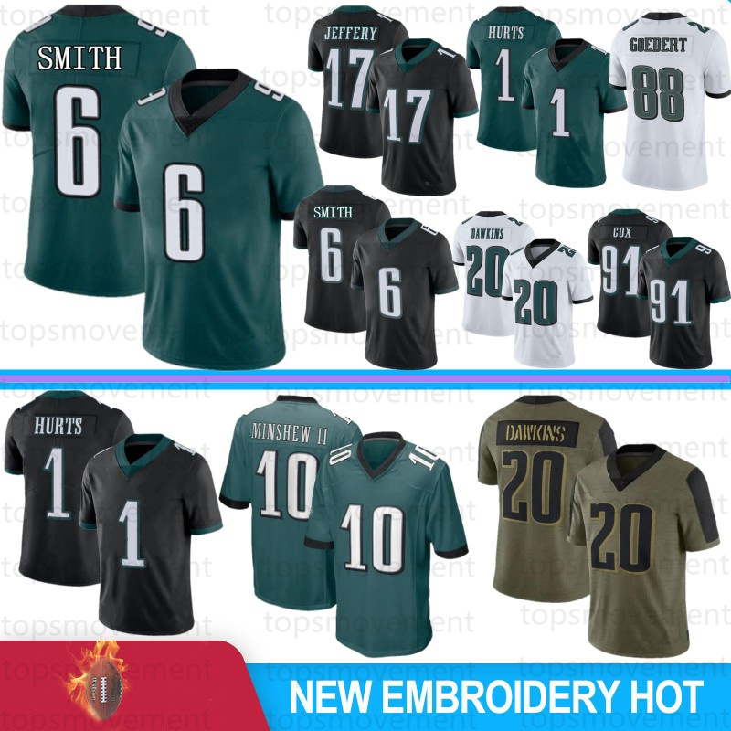 6 DeVonta Smith 1 Jalen Hurts Football Jersey Miles Sanders Brian Dawkins Alshon Jeffery Jason Kelce Mailata Westbrook pHiLaDeLpHiAs Fletcher Cox eAgLeEs Graham, Men laoying
6 DeVonta Smith 1 Jalen Hurts Football Jersey Miles Sanders Brian Dawkins Alshon Jeffery Jason Kelce Mailata Westbrook pHiLaDeLpHiAs Fletcher Cox eAgLeEs Graham, Men laoying