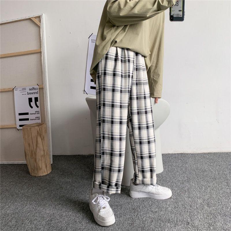 2021 Men' Streetwear Fashion Trend Trousers Baggy Cargo Casual Pants Lattice Printing High-quality Jogger Sweatpants -2XL, Beige
2021 Men' Streetwear Fashion Trend Trousers Baggy Cargo Casual Pants Lattice Printing High-quality Jogger Sweatpants -2XL, Beige