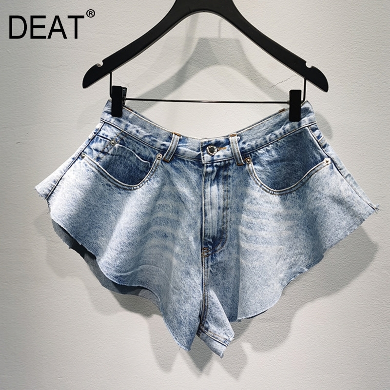 DEAT new summer fashion women high waist vintage cut tassels shorts denim WL25705L tide sexy girl's clothing Y200512, Beige
DEAT new summer fashion women high waist vintage cut tassels shorts denim WL25705L tide sexy girl's clothing Y200512, Beige