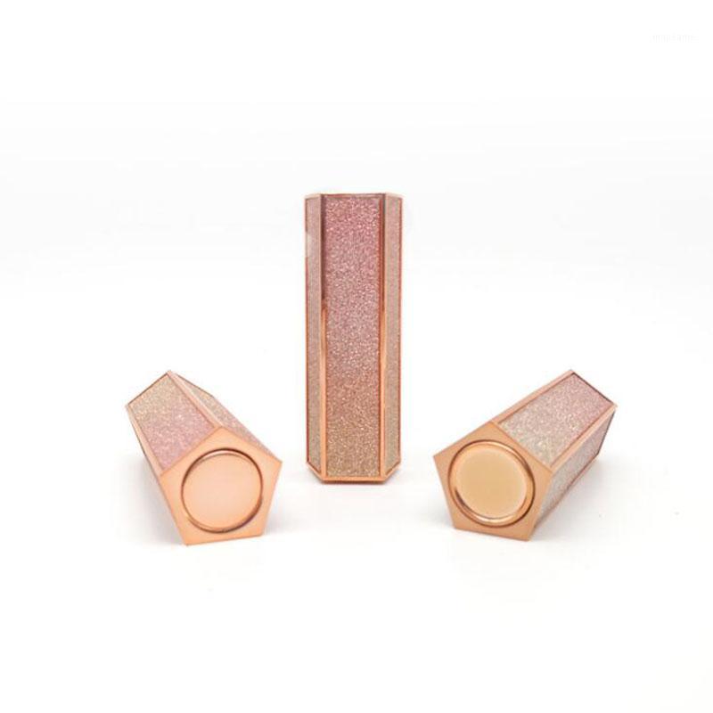High Grade Pentagon Lipstick Tube Gold Travel Bottle Plastic Empty Lip Gloss Tube Refillable Cosmetic Tool 50pcs/lot Craft Gift1
High Grade Pentagon Lipstick Tube Gold Travel Bottle Plastic Empty Lip Gloss Tube Refillable Cosmetic Tool 50pcs/lot Craft Gift1