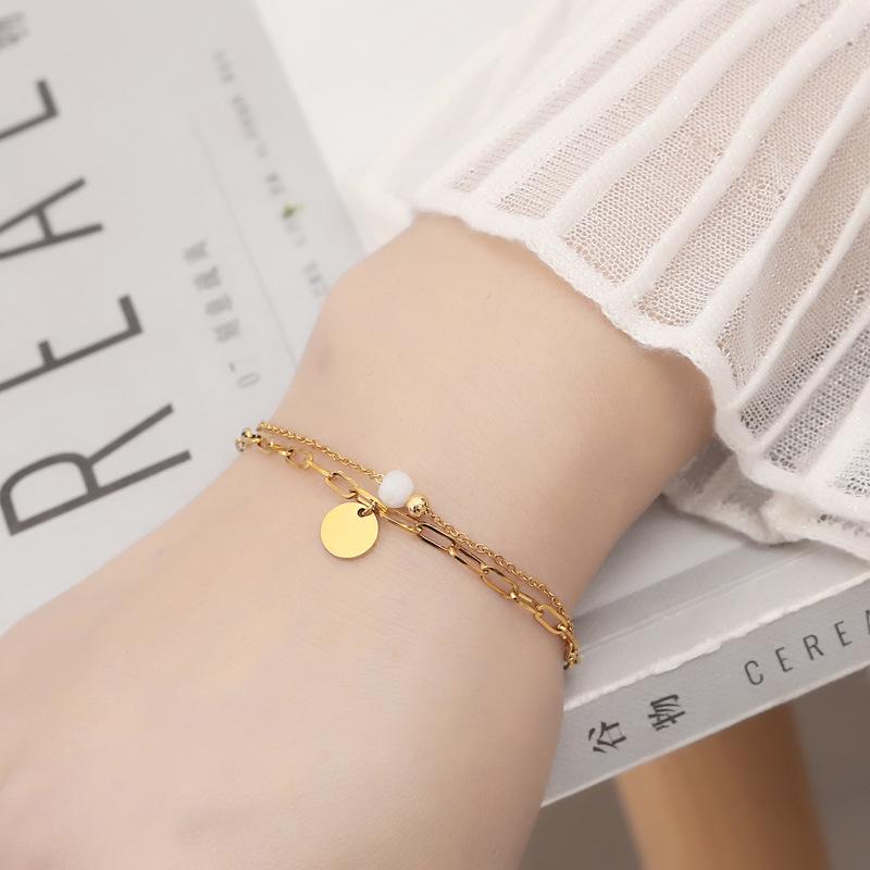 Charm Bracelet Set For Women Jewelry Stainless Steel Bracelets Pendant Jewelry Gold Color Chains Gifts Female Accessories Trendy
Charm Bracelet Set For Women Jewelry Stainless Steel Bracelets Pendant Jewelry Gold Color Chains Gifts Female Accessories Trendy