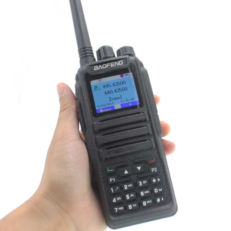 Best selling DMR Baofeng dual mode analog & Digital walkie talkie DM1701 Tier 1+2 Dual Time Slot DM-1701 Ham band Radio
Best selling DMR Baofeng dual mode analog & Digital walkie talkie DM1701 Tier 1+2 Dual Time Slot DM-1701 Ham band Radio