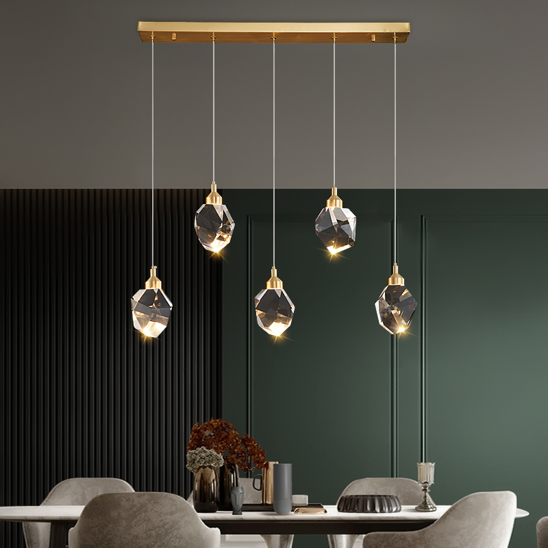 crystal gold Round led chandelier hanging Modern pendent lights ceiling lamps chandeliers light lamp kitchen dining fixture от DHgate WW
