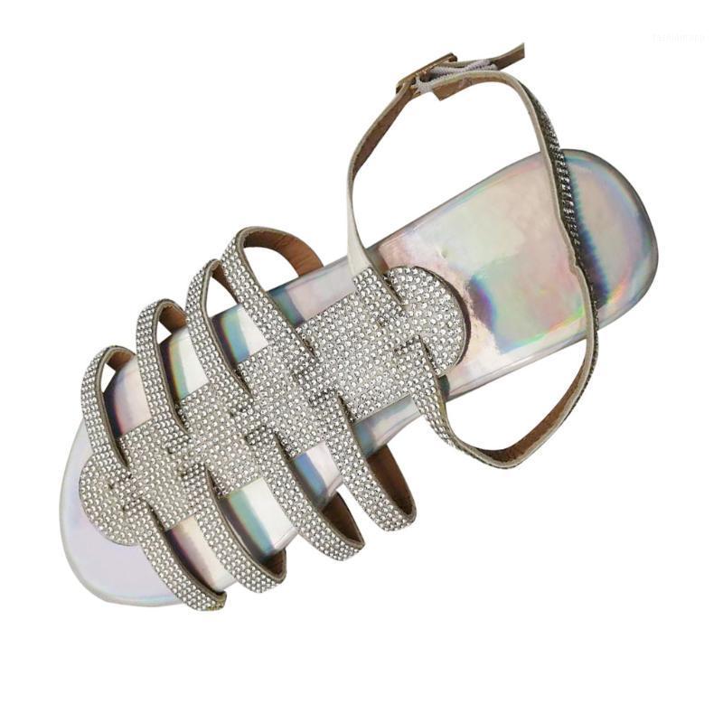 Sagace Summer Women Sandals Flat Heel Belt Rhinestone Sexy Plus Size Beach Shoes For Women Buckle Design Flat And Comfortable1, Silver
Sagace Summer Women Sandals Flat Heel Belt Rhinestone Sexy Plus Size Beach Shoes For Women Buckle Design Flat And Comfortable1, Silver