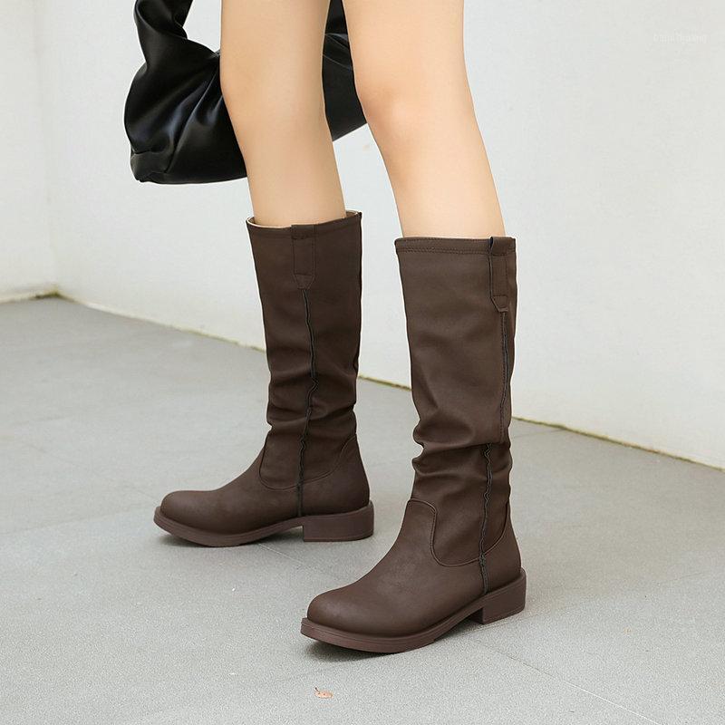 AIWEIYi Woman Knee High Boots Black Brown Non-slip Autumn Winter Knee High Motorcycle Boots1
AIWEIYi Woman Knee High Boots Black Brown Non-slip Autumn Winter Knee High Motorcycle Boots1