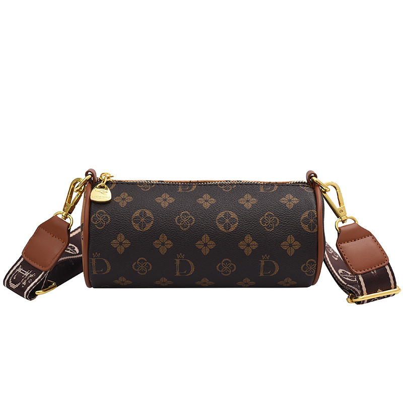 Luxury Design Double Sided Back Shoulder Bags Cylinder Bag Lvs Purses Women's 2022 Fashion Letter Pattern Western Style Single Messenger Bag, Coffee
Luxury Design Double Sided Back Shoulder Bags Cylinder Bag Lvs Purses Women's 2022 Fashion Letter Pattern Western Style Single Messenger Bag, Coffee