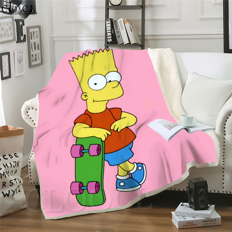 CLOOCL The Simpsons 3D Print Street Style Air Conditioning Blanket Sofa Teens Bedding Throw Blankets Plush Quilt
CLOOCL The Simpsons 3D Print Street Style Air Conditioning Blanket Sofa Teens Bedding Throw Blankets Plush Quilt
