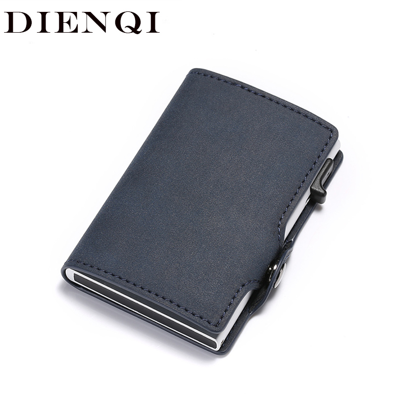 DIENQI Anti Rfid Credit Card Holder Case Men slide Leather id Card Holder Bank Aluminium Metal Wallet Creditcard Bag popwallet LJ200907, Brown
DIENQI Anti Rfid Credit Card Holder Case Men slide Leather id Card Holder Bank Aluminium Metal Wallet Creditcard Bag popwallet LJ200907, Brown