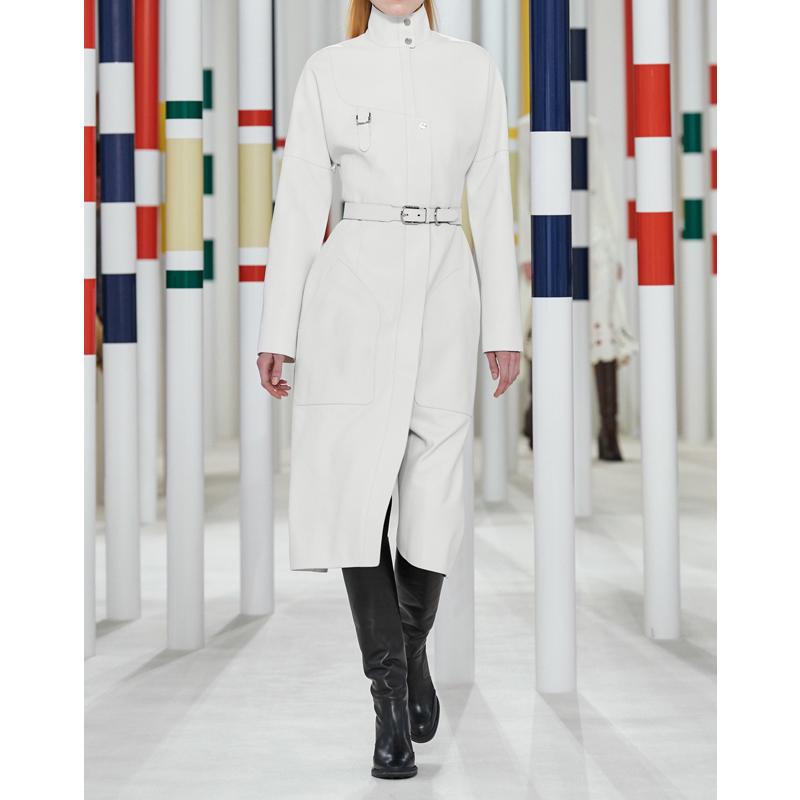 2021 9.11 High Quality Autumn Winter Women's Runway Fashion Temperament Drop Shoulder Stand Collar With Belt Trench Coat 2 Color, Black
2021 9.11 High Quality Autumn Winter Women's Runway Fashion Temperament Drop Shoulder Stand Collar With Belt Trench Coat 2 Color, Black