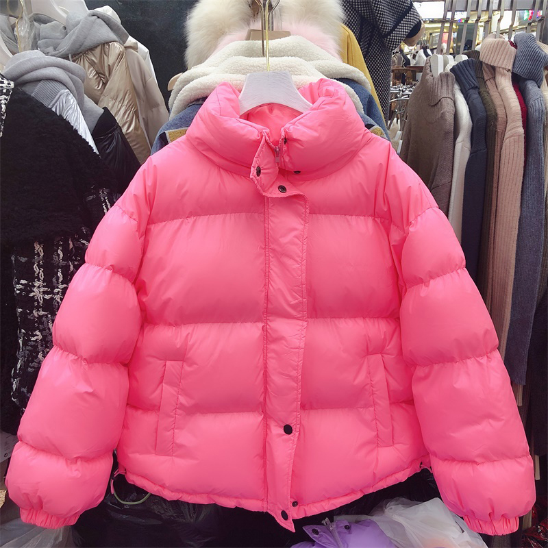HWLZLTZHT Winter Jackets For Women Candy Colors Women's Parka Jacket Oversized Female Parka Warm Women Puffer Jacket 201017