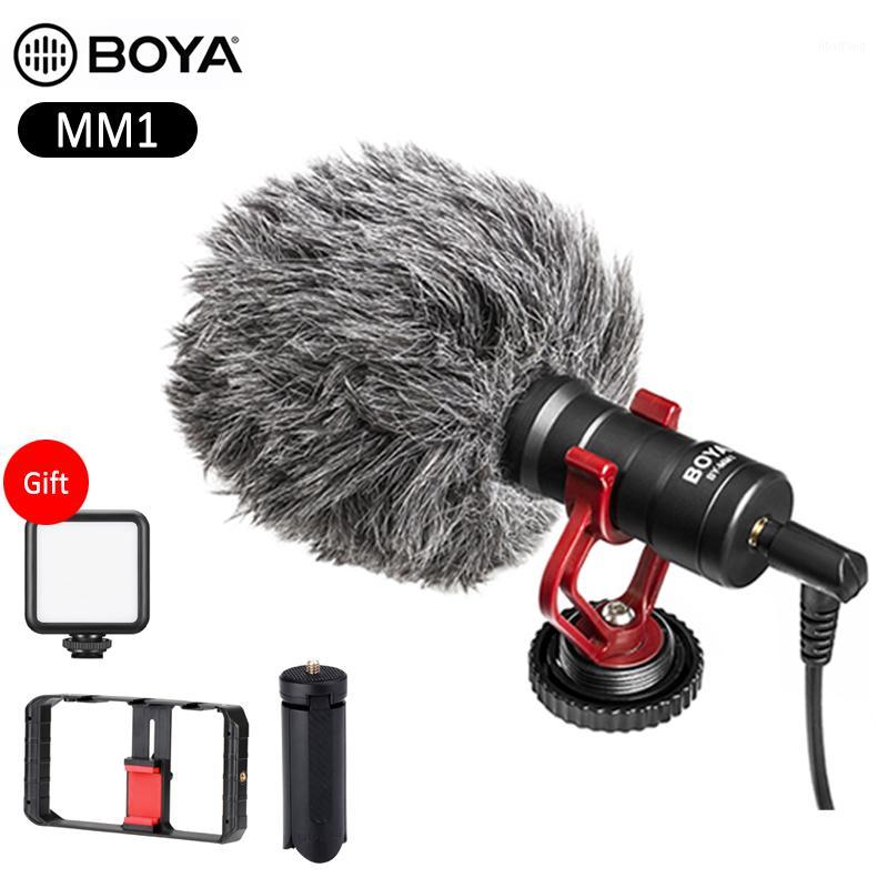 BOYA BY-MM1 Video Recording smartphone microphone for Android mobile phone DJI Osmo Pocket DSLR Camera Youtube Mic1
BOYA BY-MM1 Video Recording smartphone microphone for Android mobile phone DJI Osmo Pocket DSLR Camera Youtube Mic1