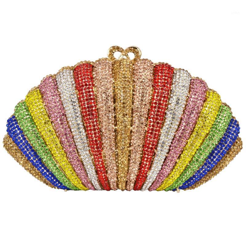 Rainbow Fashion Crystal Evening Bags Luxury Party Wedding marriage Clutch Bag Women Purse Chain Handbags Female Evening Bag1, Colorful
Rainbow Fashion Crystal Evening Bags Luxury Party Wedding marriage Clutch Bag Women Purse Chain Handbags Female Evening Bag1, Colorful