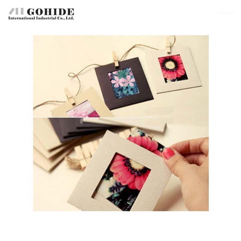 GUHD 10Pcs/Set Decoration Diy Rope Hanging Paper Photo Frame Lanyard Cowhide Paper Photo Frame For Pictures Combination1 
GUHD 10Pcs/Set Decoration Diy Rope Hanging Paper Photo Frame Lanyard Cowhide Paper Photo Frame For Pictures Combination1