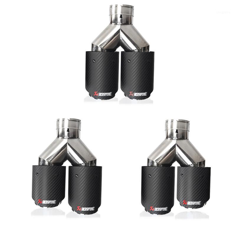 1pcs General Dual Akrapovic Exhaust Tip Dumb Carbon Fiber Stainless Steel Exhaust Pipe Tail Four AK Muffler Tip1
1pcs General Dual Akrapovic Exhaust Tip Dumb Carbon Fiber Stainless Steel Exhaust Pipe Tail Four AK Muffler Tip1