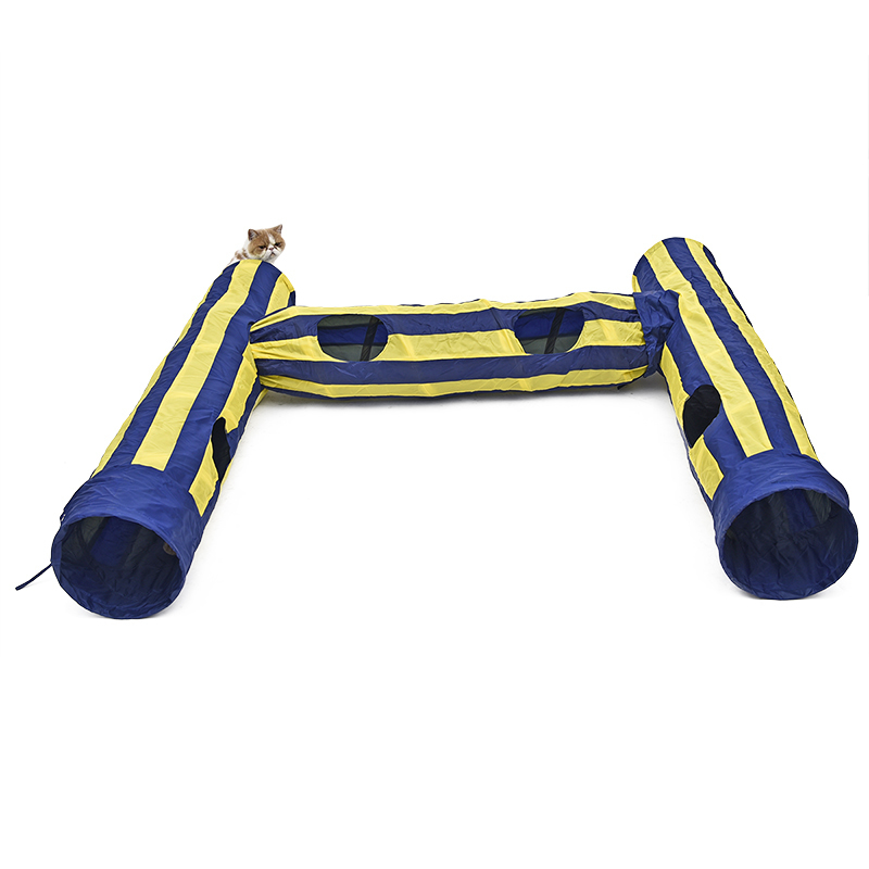 Foldable 2 Holes 130CM Folded Indoor Outdoor Pet Toy Bulk Cat Toys Rabbit Play Tunnel LJ201125
Foldable 2 Holes 130CM Folded Indoor Outdoor Pet Toy Bulk Cat Toys Rabbit Play Tunnel LJ201125