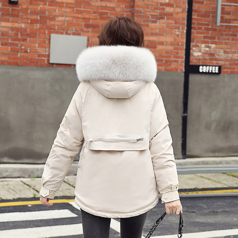Winter Women Parkas new Winter -30 degrees thickened warm Parkas coat fashion fur collar hooded Winter jacket Parkas Women 201110wtt