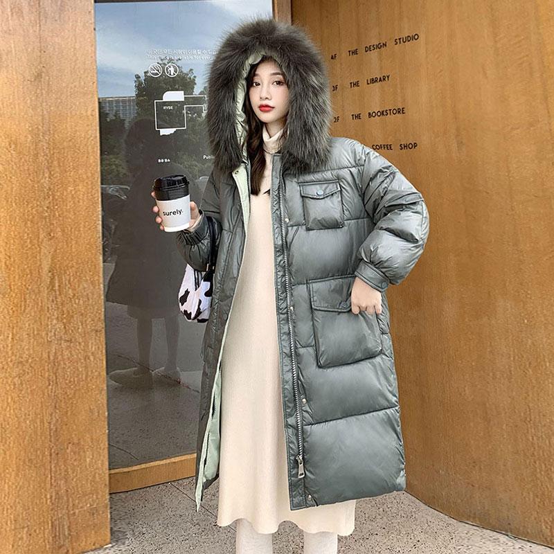 Long Cotton Coat 2021 New Women Winter Thick Warm Outwear Korean Loose Big Pockets Hooded Down Cotton Jacket women Parkas DH217, Beige
Long Cotton Coat 2021 New Women Winter Thick Warm Outwear Korean Loose Big Pockets Hooded Down Cotton Jacket women Parkas DH217, Beige