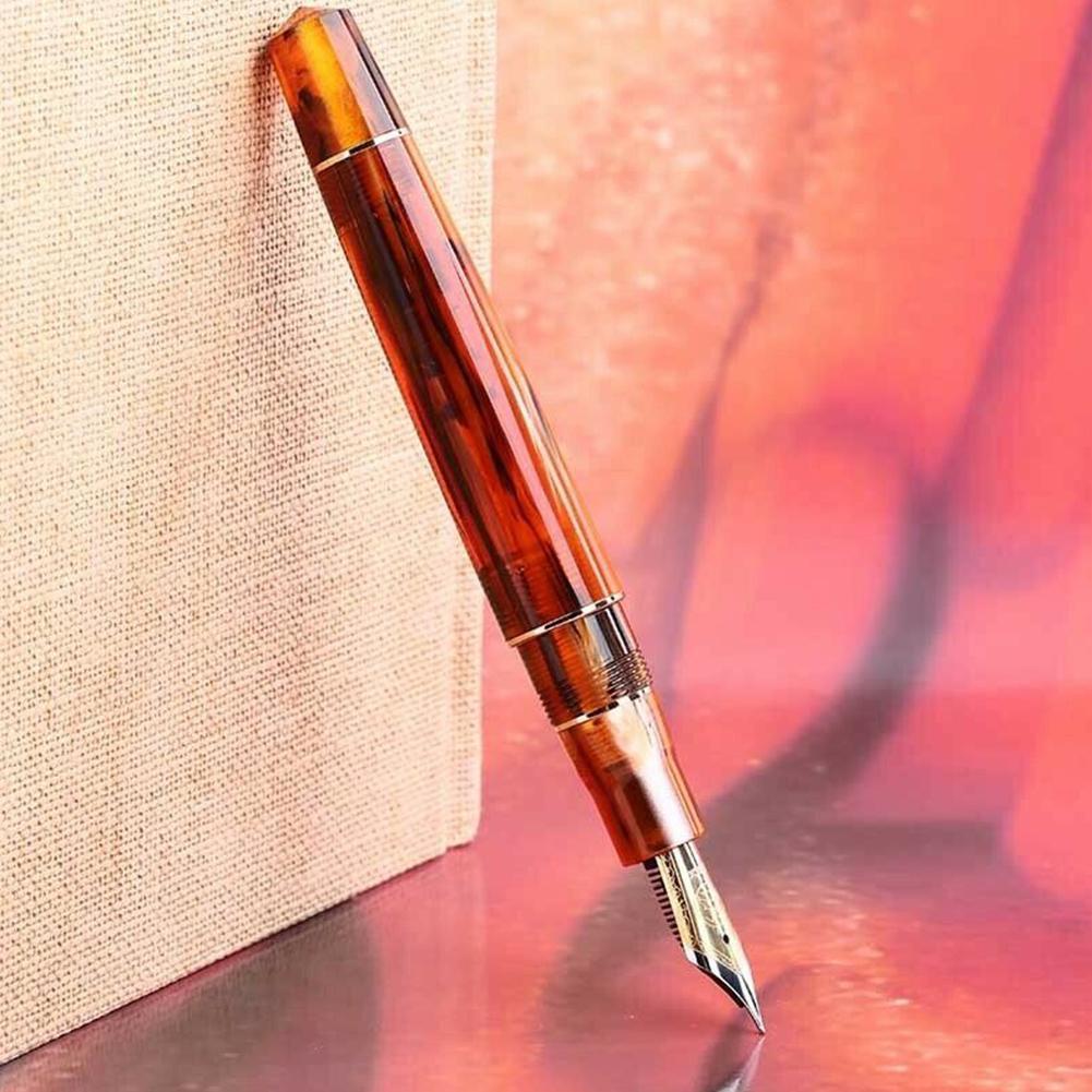 M800 MoonMan F Tip Resin Fountain Pen Bock Nib / Moonman Beautiful Nib Pen 1 Writing Pc N2B8 201202, Red
M800 MoonMan F Tip Resin Fountain Pen Bock Nib / Moonman Beautiful Nib Pen 1 Writing Pc N2B8 201202, Red