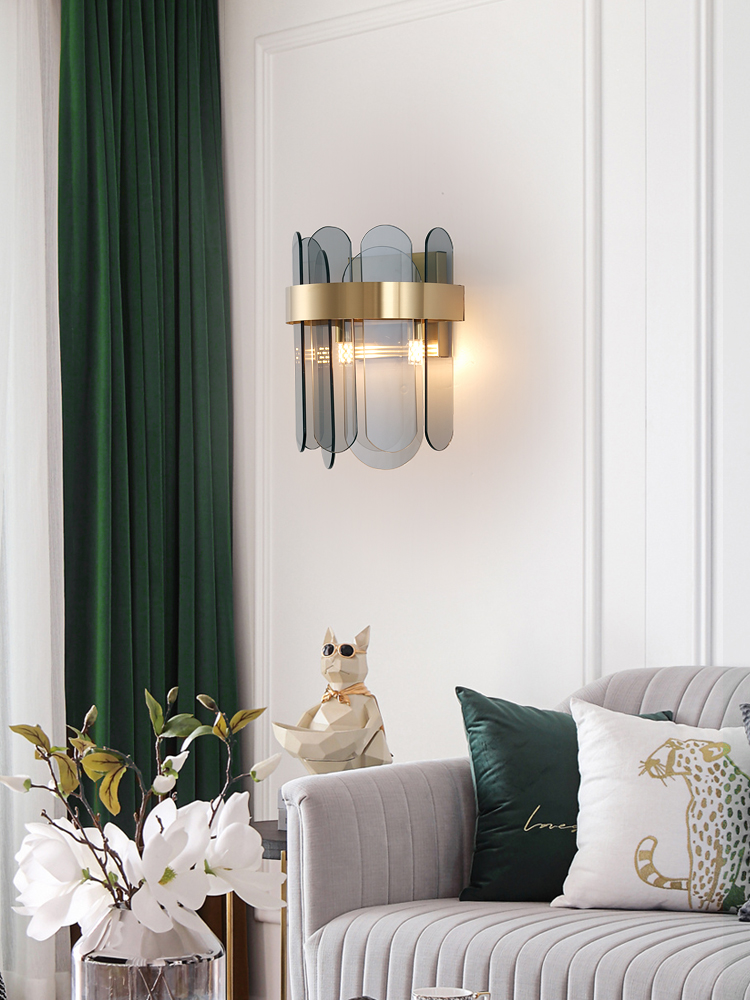 Nordic LED Postmodern Wall Lamps Glass Apply For Living Room Bedroom Bedside Study Wall Light Simple Luxury Creative Sconce Lamp
Nordic LED Postmodern Wall Lamps Glass Apply For Living Room Bedroom Bedside Study Wall Light Simple Luxury Creative Sconce Lamp