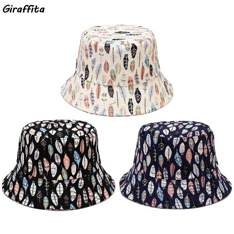 Simple Feather Print Pattern Bucket Hat Fishing Hat Ladies Fisherman Sun Protection Trend Fisherman Spring And Autumn, Nv
Simple Feather Print Pattern Bucket Hat Fishing Hat Ladies Fisherman Sun Protection Trend Fisherman Spring And Autumn, Nv