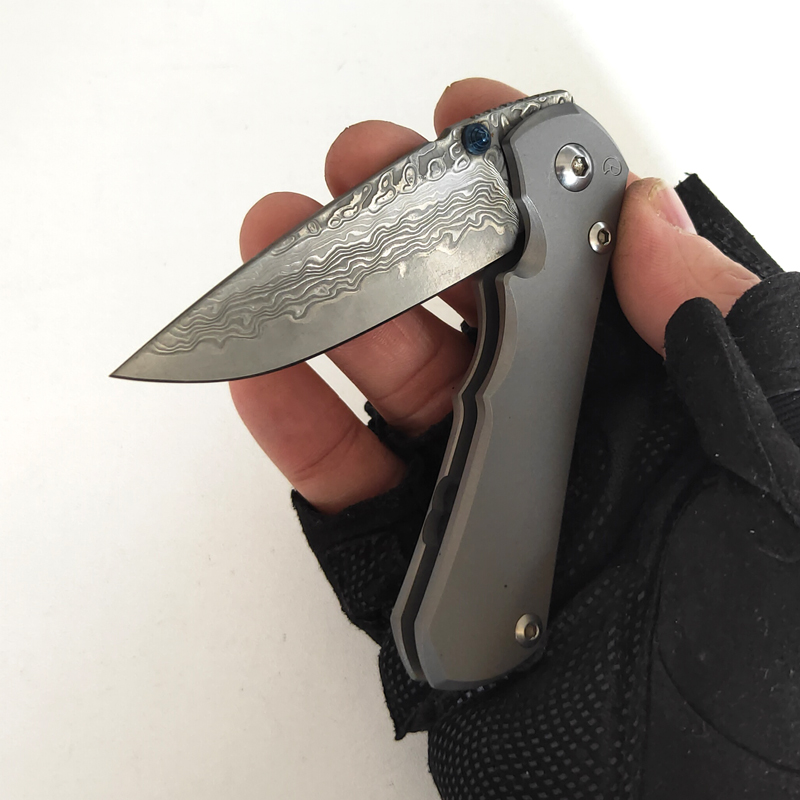 Limited Custom Version Chris Reeve Knives Inkosi Titanium Handle Damascus Folding Knife Best EDC Tactical Camping Tools Fast Free Shipping
Limited Custom Version Chris Reeve Knives Inkosi Titanium Handle Damascus Folding Knife Best EDC Tactical Camping Tools Fast Free Shipping