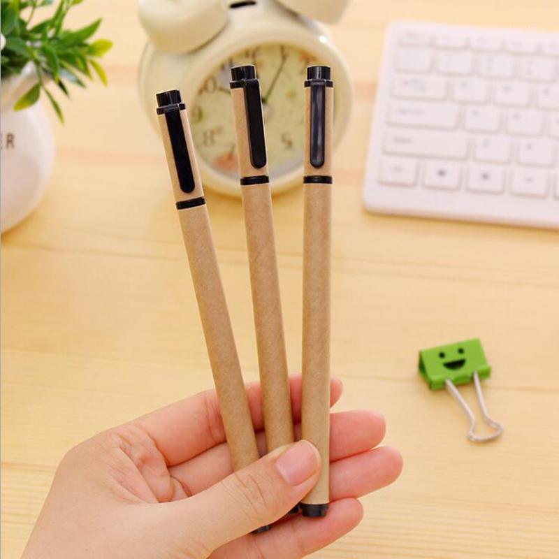 4pcs Kraft Paper Shell Gel Pen Creative Signature Pen 0.5mm Black Refill Children Student Gifts Stationery Office Supplies1
4pcs Kraft Paper Shell Gel Pen Creative Signature Pen 0.5mm Black Refill Children Student Gifts Stationery Office Supplies1