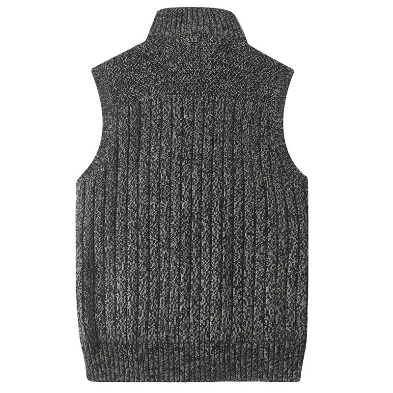Sweater Men Casual ONeck Pullover Men Autumn Winter Slim Fit Sleeveless Shirt Mens Sweaters Knitted Pull Homme Plus Szie 6XL 201125