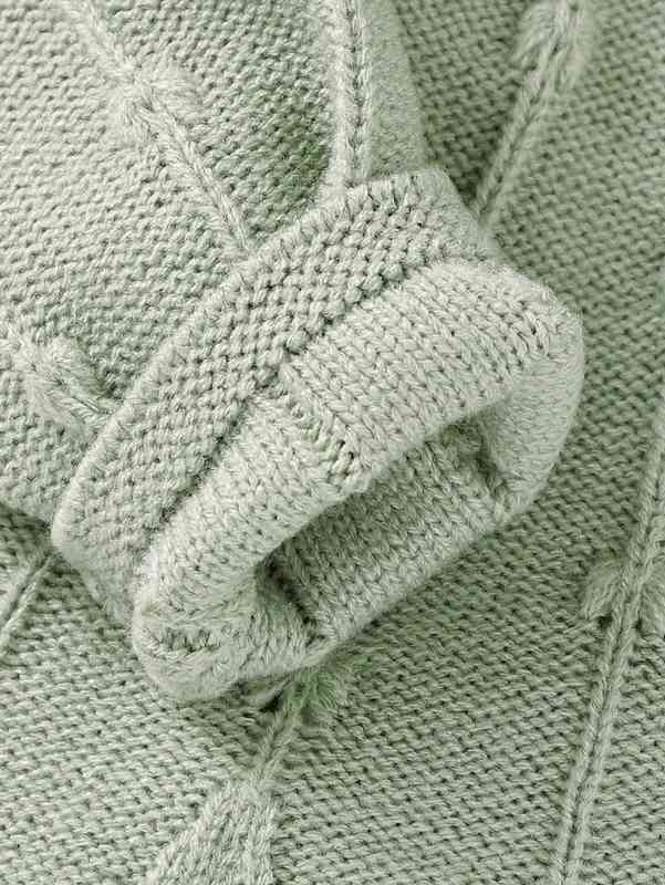 Baby Raglan Sleeve Button Front Cardigan SHE