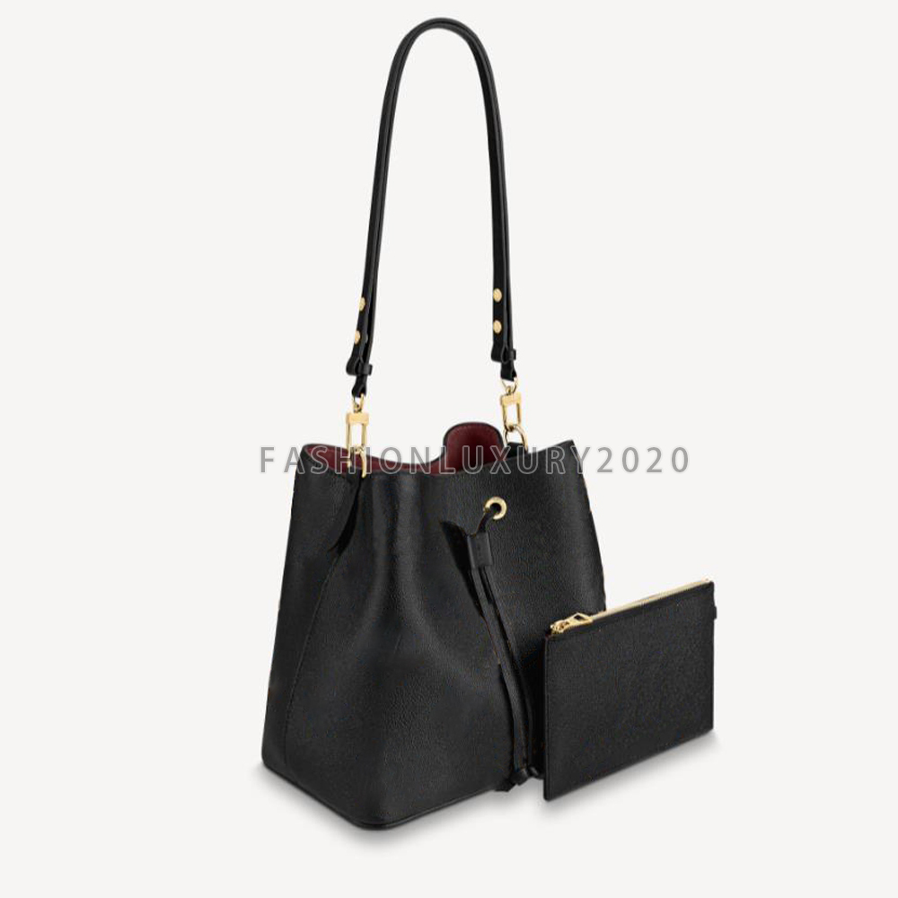 Highest quality 2PCS womens Bucket bags purse Medium handbag totes Genuine Leather Two-color Embossed letters ladies shoulder crossbody bags, Black
Highest quality 2PCS womens Bucket bags purse Medium handbag totes Genuine Leather Two-color Embossed letters ladies shoulder crossbody bags, Black