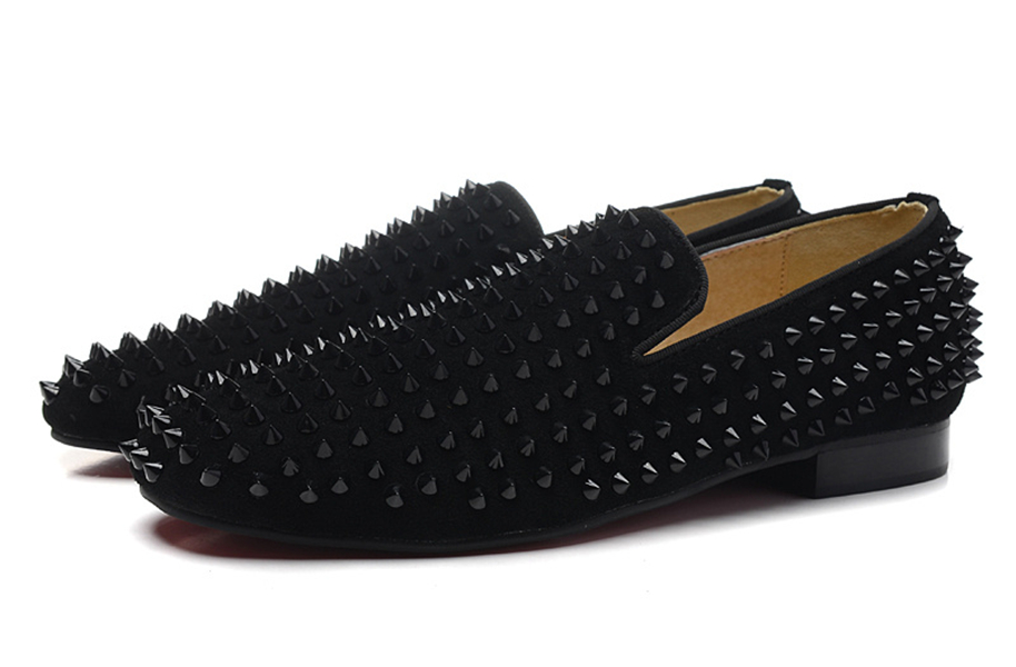 Red Bottom Loafers Luxury cd Party Wedding Shoe Designer BLACK PATENT LEATHER with Spikes Studded flats dress shoes for men size 39-46
Red Bottom Loafers Luxury cd Party Wedding Shoe Designer BLACK PATENT LEATHER with Spikes Studded flats dress shoes for men size 39-46