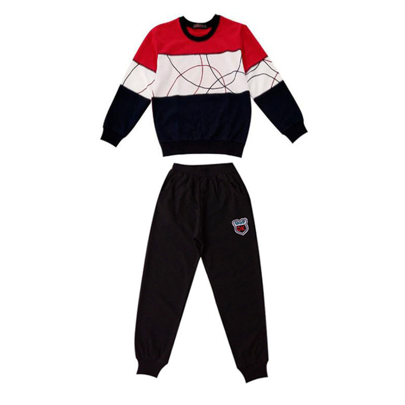 Family Matching Outfits Spring Autumn Mother Daughter Father Son Boy Girl Cotton Clothes Set Plus Size Family Clothing 220310