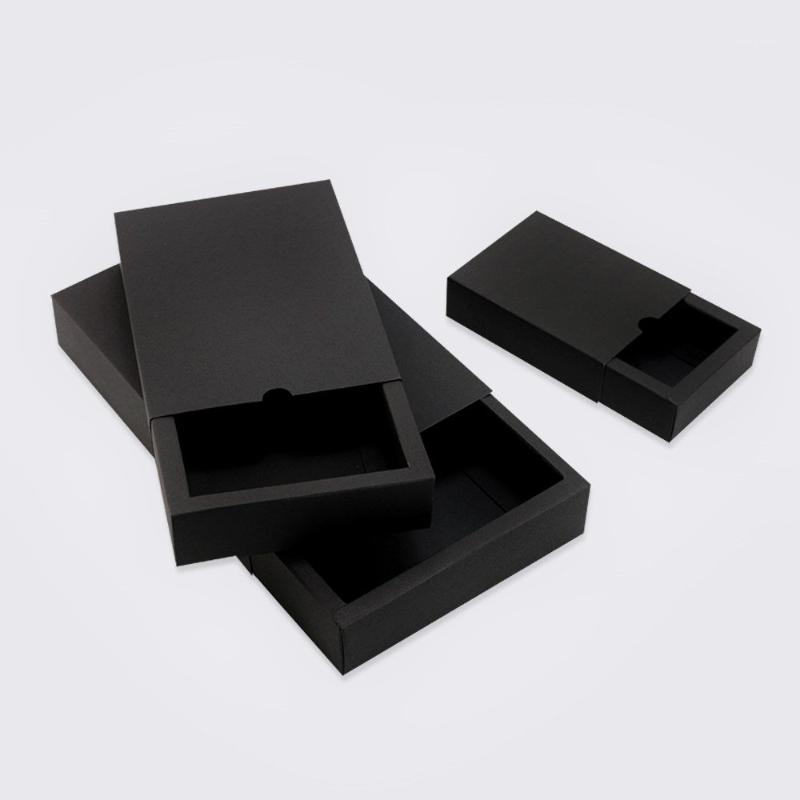 20Pcs Gift Packaging Cardboard Box Black Paper Drawer Box Wedding Favor Delicate Paper black jewelry soap packaging boxes1
20Pcs Gift Packaging Cardboard Box Black Paper Drawer Box Wedding Favor Delicate Paper black jewelry soap packaging boxes1