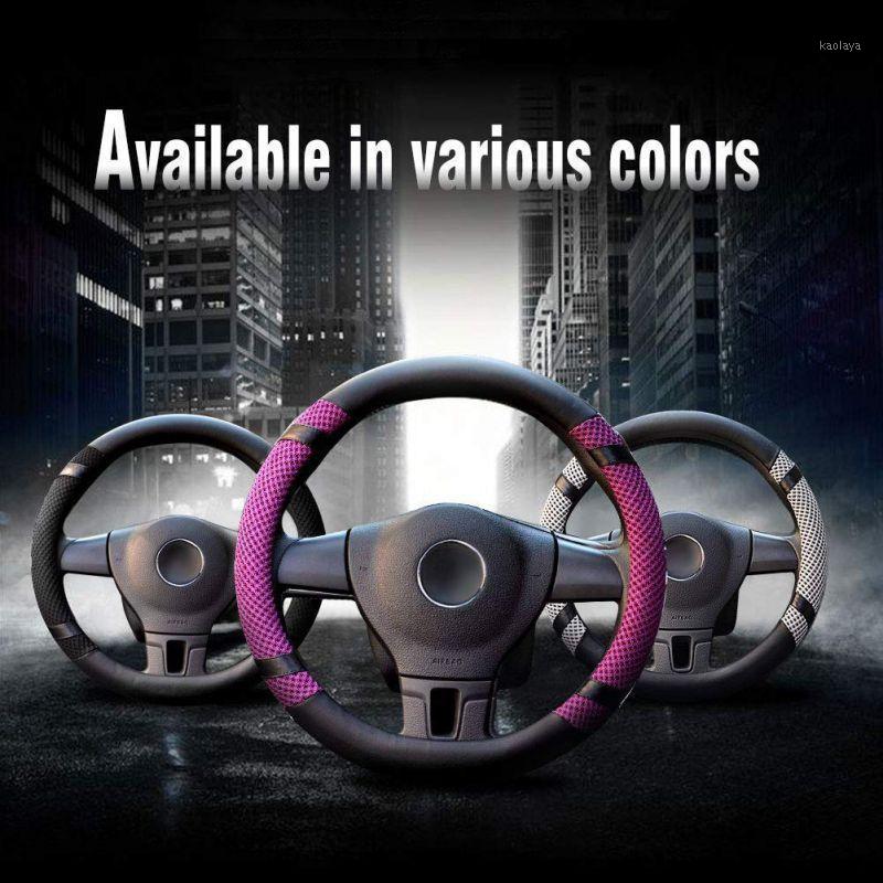 Universal Car Steering Wheel Cover Smooth Breathable Microfiber Leather Warm In Winter And Cool In Summer Car Accessories1
Universal Car Steering Wheel Cover Smooth Breathable Microfiber Leather Warm In Winter And Cool In Summer Car Accessories1