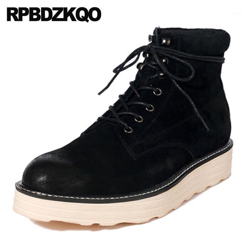 High Sole Shoes Men Desert Platform Vintage Lace Up Tactical Thick Soled Black Combat Army Full Grain Booties Boots Top1
High Sole Shoes Men Desert Platform Vintage Lace Up Tactical Thick Soled Black Combat Army Full Grain Booties Boots Top1