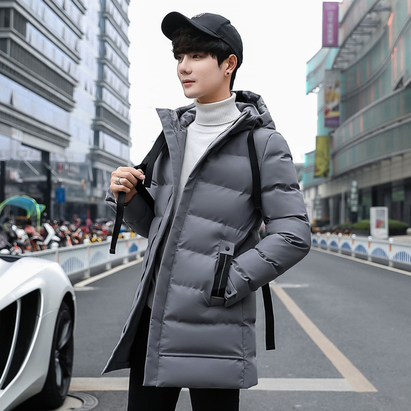 Men's 2021 Cotton Jacket the New Listing Winter Padded with Hoodie Student Windbreaker Green Tide Long Coat Free S8OL, Black
Men's 2021 Cotton Jacket the New Listing Winter Padded with Hoodie Student Windbreaker Green Tide Long Coat Free S8OL, Black