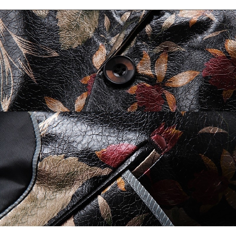 Men's Suits Blazers Autumn Slim Fit Party Blazers Masculino High Quality Floral Blazers Mens Baroque Veste Costume Homme Americana Hombre M5XL 20