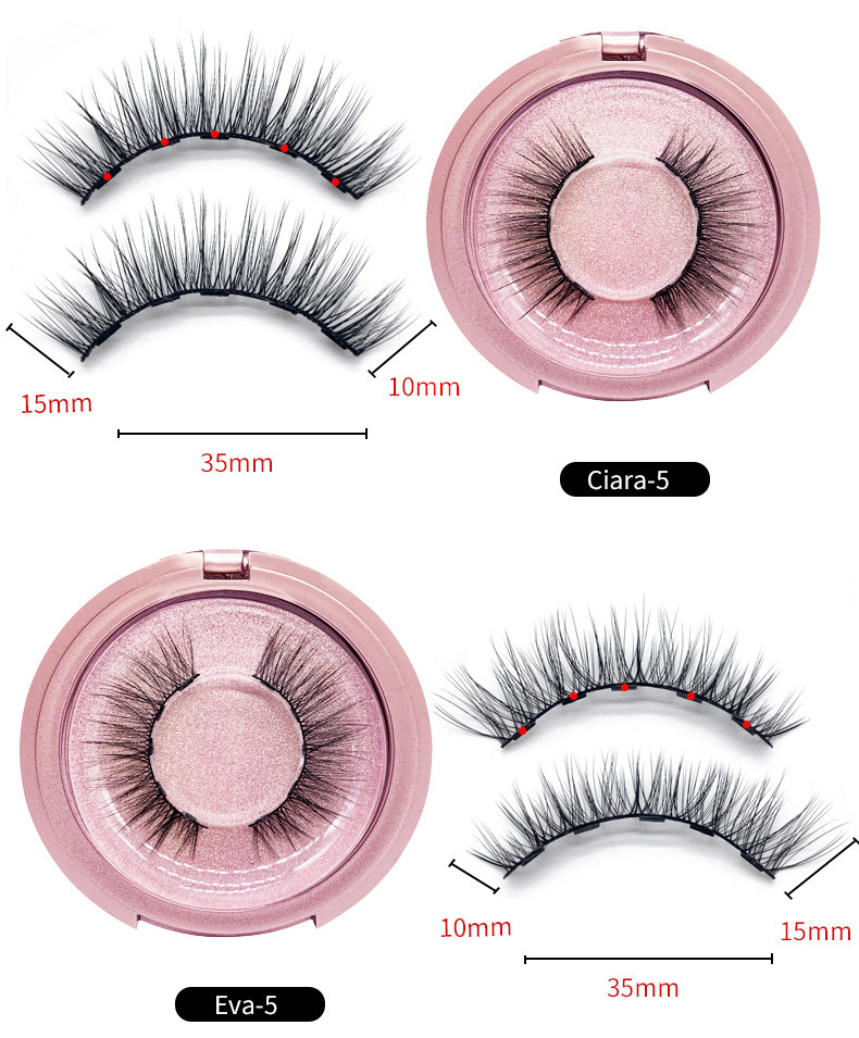 No glue Magnetic eye lash Long lasting Reusable eyes liner extension Comfortable Eyeliners Five piece make up set makeup 100 real mink eyelash
No glue Magnetic eye lash Long lasting Reusable eyes liner extension Comfortable Eyeliners Five piece make up set makeup 100 real mink eyelash