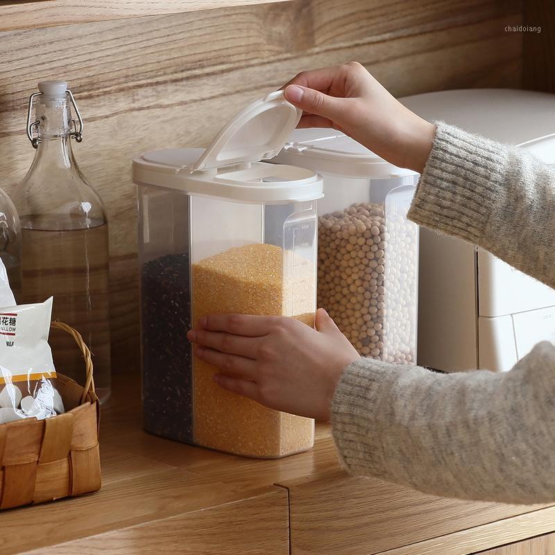 Refrigerator Compartmentalized Transparent Storage Box Plastic Fresh-keeping Box Grain Sealed Tank Storage Tank1
Refrigerator Compartmentalized Transparent Storage Box Plastic Fresh-keeping Box Grain Sealed Tank Storage Tank1