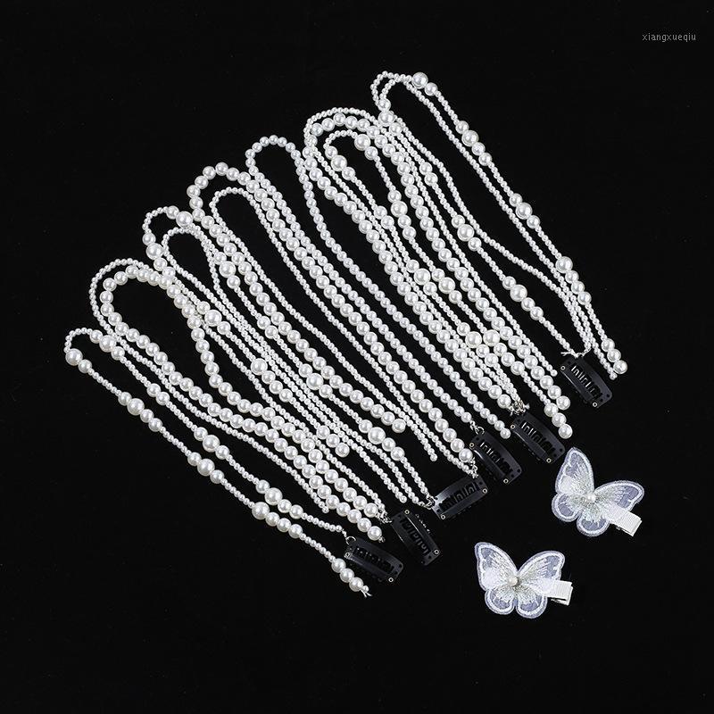 Hair Clips & Barrettes Same Style Pearl Tassel Band Mori Girl Tied Twist Braid Card Personality Accessories, Golden;silver
Hair Clips & Barrettes Same Style Pearl Tassel Band Mori Girl Tied Twist Braid Card Personality Accessories, Golden;silver