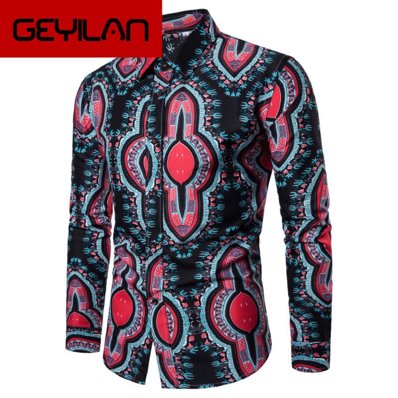 2020 New Shirt Fashion Trend National Style Pattern Casual Comfortable Long Sleeve Mens Casual Slim Fit, Black
2020 New Shirt Fashion Trend National Style Pattern Casual Comfortable Long Sleeve Mens Casual Slim Fit, Black