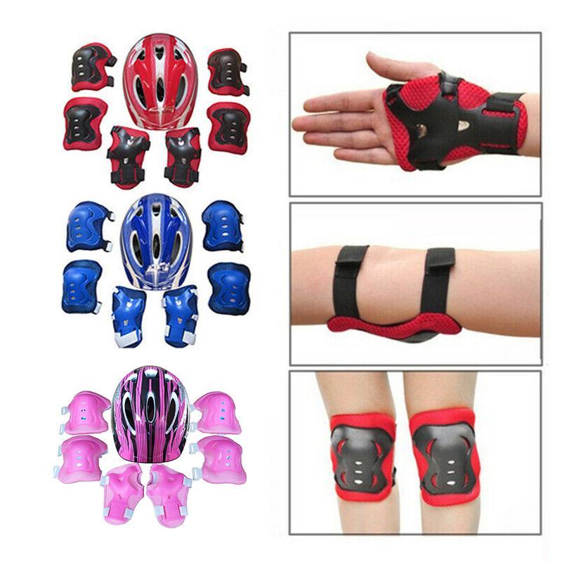 Roller Skating Protector Set Boys & Girls Kids Skate Cycling Bike Safety Helmet Knee Elbow Pad Set for 5-15 Years Old Kid Sports1 
Roller Skating Protector Set Boys & Girls Kids Skate Cycling Bike Safety Helmet Knee Elbow Pad Set for 5-15 Years Old Kid Sports1