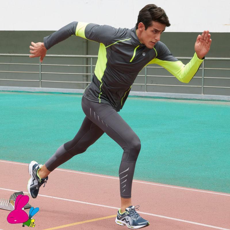 Mens Running Pants Sport leggings trousers Gym fitness compression pants elastic basketball mallas hombre running tights men1, Black 
Mens Running Pants Sport leggings trousers Gym fitness compression pants elastic basketball mallas hombre running tights men1, Black